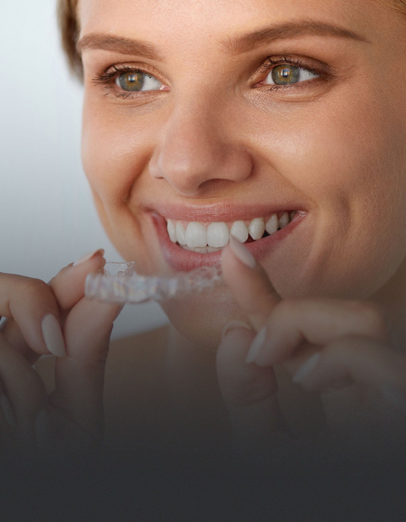 Patient having orthodontic treatment